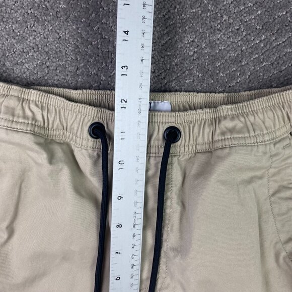 Kuwalla Tee Cargo Jogger Pants Men's Small Khaki Drawstrings - Picture 11 of 14